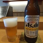 天ぷら たけうち - やっぱり始まりはビール