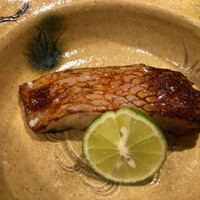 壽山 - きんきの幽庵焼き。絶品。