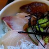 Shunshoku Kichi An - カンパチと鯛ですかね？いい塩梅に漬けられてます