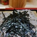 丸川屋 - 「ざるそば」上側から撮影です(11/19UP)