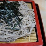 丸川屋 - 「ざるそば」右側から撮影です(11/19UP)