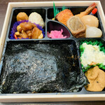 津多屋 - のり2段幕の内弁当2