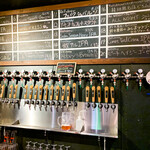 リパブリュー - この日のビールのラインナップ