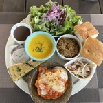 カフェ 八曲音 - 八曲音プレート