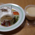 カフェ・ド・ジーベン - ザントマッセ￥300と大山プリン￥190