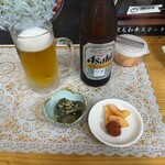 丼や 和華 - 瓶ビール