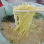 ラーメン山岡家 - 細くシコシコ