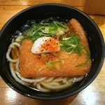 麺家 - H.24.11.18. きつねうどん 310円