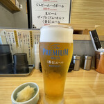 天ぷらとワイン からり。 - ハッピーアワー、生ビール418円