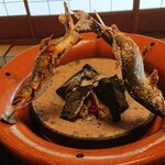 京亭 - アユの塩焼き