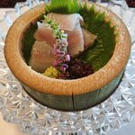 京亭 - アユ刺し