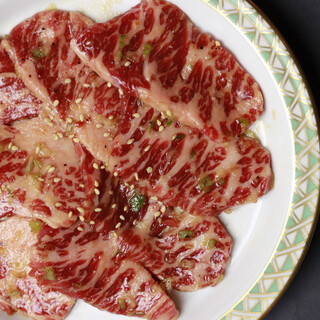 At Kagataribe, you can enjoy our special ``Temotare Yakiniku (Grilled meat)''♪