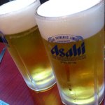 お好み焼きふじ - 生ビール