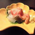 河文 - キンキと烏賊のお刺身