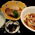 日本橋 三冨魯久汁八 - 本日の煮魚定食は金目鯛の煮付け（１，０００円）