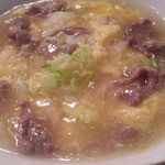 Kim Pou Rai - 牛肉の卵とじ御飯