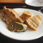 小笹寿し - あわびの酒蒸し