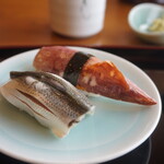 小笹寿し - 小肌と煮烏賊