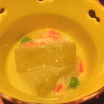 源泉の宿 ちすじ旅館 - 冬瓜の蟹餡かけ