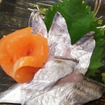 くし菜 - 太刀魚のお刺身