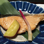 Uohan - 秋鮭の塩焼き