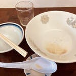 来久軒 - スープ完吸い！