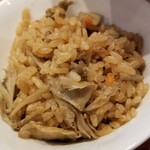 麺屋 六感堂 - 舞茸五目飯 ハーフ