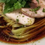 麺屋 六感堂 - かます出汁のゆずみつば（醤油）