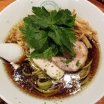 麺屋 六感堂 - かます出汁のゆずみつば（醤油）