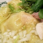 麺屋 六感堂 - かます出汁のゆずみつば （しお）