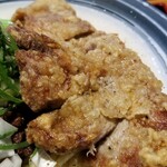 ラーメン巌哲 - 排骨汁なし担々麺