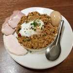 中華ノ麺 シンフウ - チキンガパオライス３種盛り