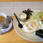 ぽん太 - 日替わりモーニング・コーヒー付きで＠400円