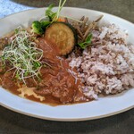 栩栩 - 日替わり自家製無水カレー（1100円）