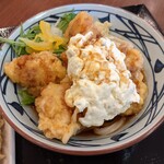 Marugame Seimen - タル鶏天ぶっかけ（並・690円）