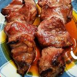 宇ち多゛ - ハツ素焼きお酢  です