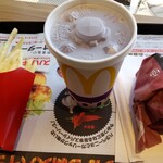 マクドナルド - 料理写真:サムライマックセット(炙り醤油風 ベーコントマト肉厚ビーフ)