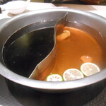 Yuzu An - 酢橘香る松茸かつお節だしとすきやきだし