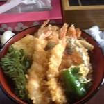 天丼の岩松 - 岩松丼 750円