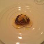 イルキアーロ - 戻り鰹と蕪のオレンジ風味の、冷たい前菜♪