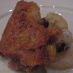 トラットリア・アルベロ - フランス産ホロホロ鶏のコンフィ　白トリュフオイル