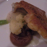 トラットリア・アルベロ - フランス産ホロホロ鶏のコンフィ　白トリュフオイル