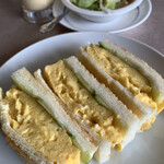 洋食屋テルミーヌ - トーストサンドモーニング　¥0