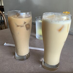 洋食屋テルミーヌ - ミックスジュースとカフェオレ♪