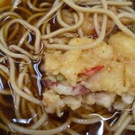 立喰そば かしやま - ゲソも入ってます