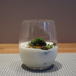 フィエルテ - 北海道産 雲丹/仏産 キャビア/じゃがいも/黒鮑