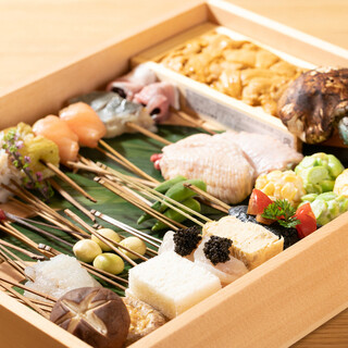 [Urayama Specialty] “Creative Fried Skewers” that brings out the flavor of seasonal ingredients