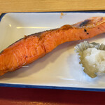 松江西津田食堂 - 鮭の塩焼き