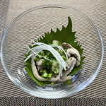 食彩厨房 甚兵衛 - 仁淀川の天然うなぎの肝わさ