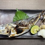 食彩厨房 甚兵衛 - アジ塩焼き